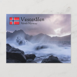 Cartão Postal Ilhas Vesteralen Noruega