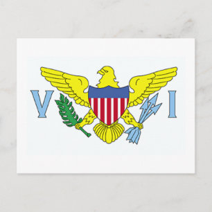 Cartão Postal Ilhas Virgens Americanas