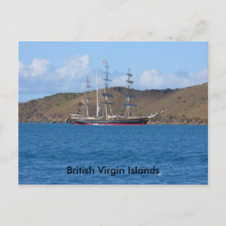 Cartão Postal Ilhas Virgens Britânicas