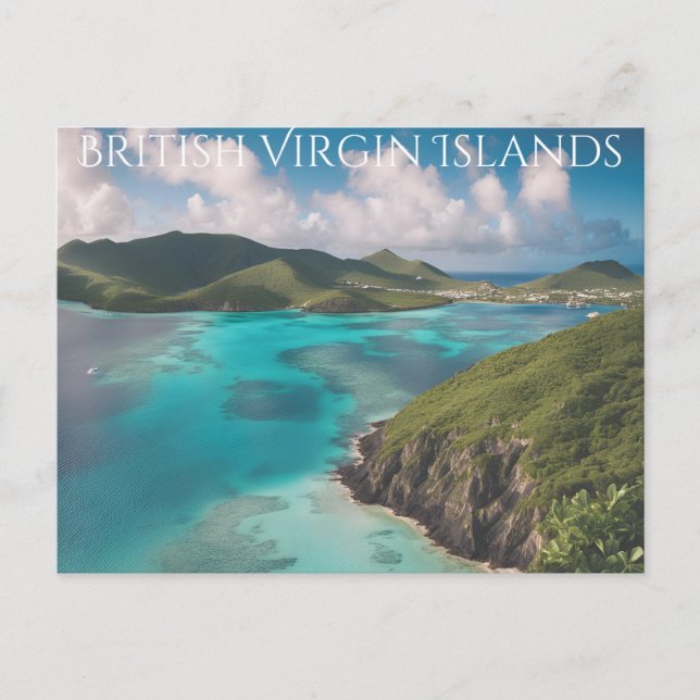 Cartão Postal Ilhas Virgens Britânicas (9) (Frente)