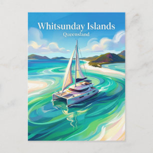 Cartão Postal Ilhas Whitsunday Austrália