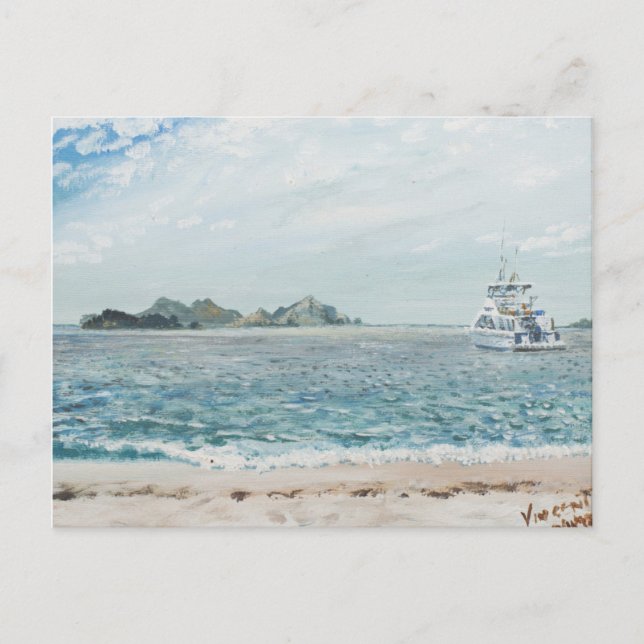 Cartão Postal Ilhas Whitsunday, Austrália. 1998 (Frente)