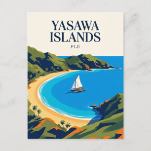 Cartão Postal Ilhas Yasawa Fiji