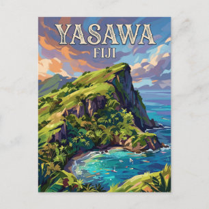 Cartão Postal Ilhas Yasawa Fiji