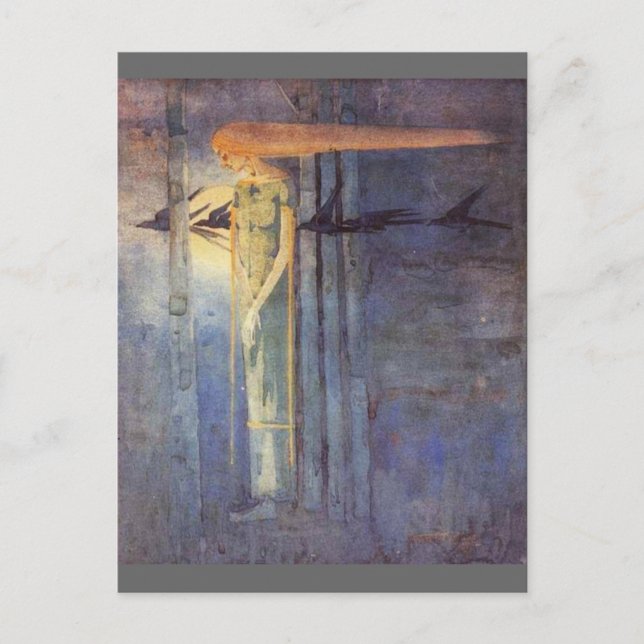 Cartão Postal Ill Omen (1893) (Frente)