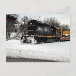 Cartão Postal Illinois Central 6204