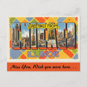 Cartão Postal Illinois, Saudações de Chicago