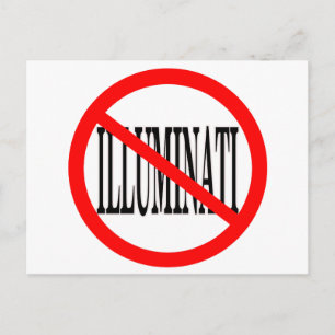 Cartão Postal Illuminati
