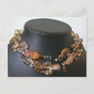 Cartão Postal Illusion Necklace