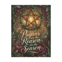 Illustrated Pagans Are the Reason for the Season