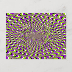 Cartão Postal Ilusões Ópticas
