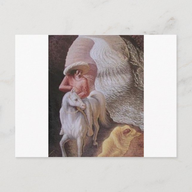 Cartão Postal Ilusões ópticas (Frente)