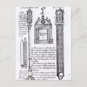 Cartão Postal Ilustração anotada de Pendente, Diagonal