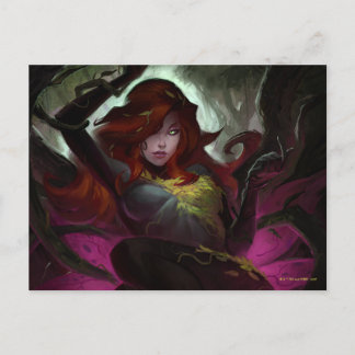 Cartão Postal Ilustração da Ivy Venenosa por Crise Infinita