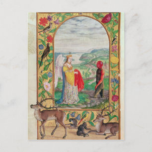 Cartão Postal Ilustração da quarta parábola