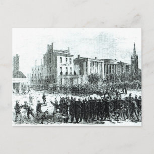 Cartão Postal Ilustração da revista Harper's Weekly