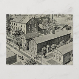 Cartão Postal Ilustração de Connecticut em Plainville