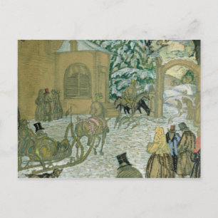 Cartão Postal Ilustração de "Dubrovsky", por Alexander Pushkin