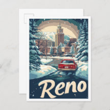 Ilustração de Viagens vintage de Arte de Nevada US