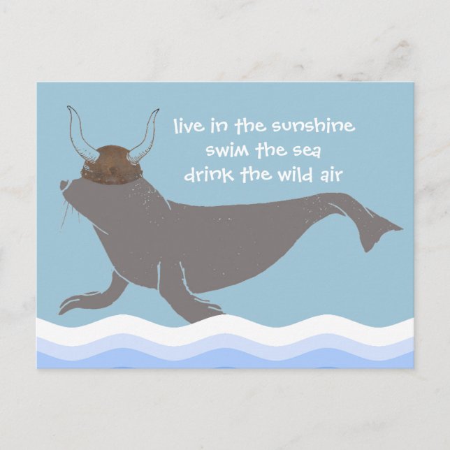 Cartão Postal Ilustração de Visualização de Selos (Frente)