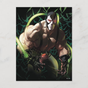 Cartão Postal Ilustração do Batman Bane Enxame de Morcegos