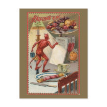 Ilustração engraçada do Halloween vintage