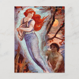 Cartão Postal Ilustração H J Ford Vintage