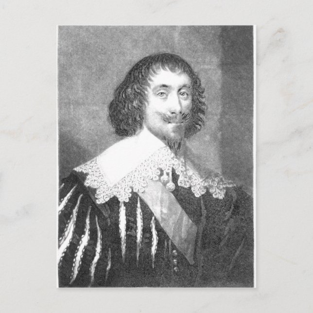 Cartão Postal Ilustração Lord Fairfax (Frente)