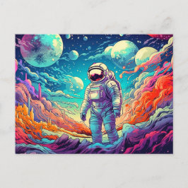 Cartão Postal Ilustração Para O Desconhecido