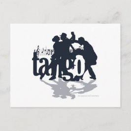Cartão Postal Ilustração Sexta-feira: Tango