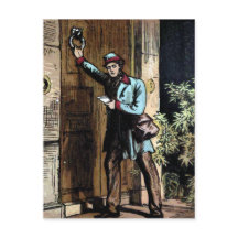 Ilustração Vintage do "Mailman"