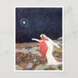 Cartão Postal Ilustração Vintage Edmund Dulac