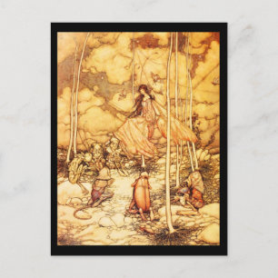 Cartão postal - Ilustração Vintage - Rackham 22