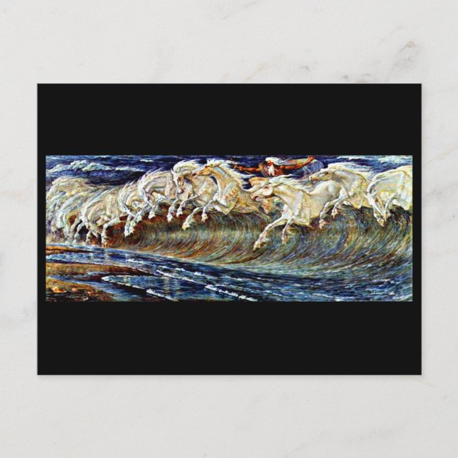 Cartão postal-Ilustração Vintage-Walter Crane 18 (Frente)