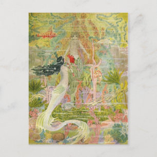 Cartão Postal Ilustrações da Natureza e Mitos de Walker