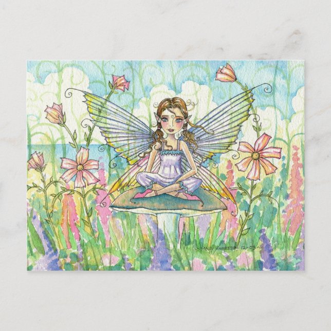 Cartão Postal "ilustrações de molly harrison" (Frente)
