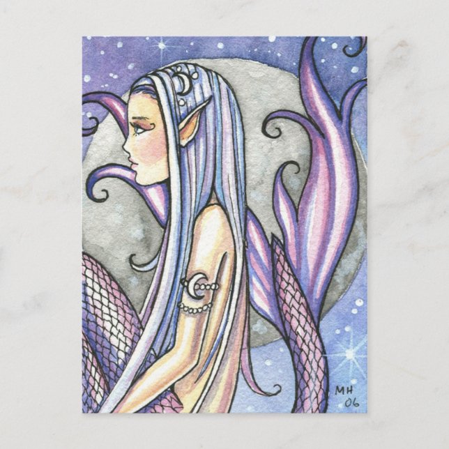 Cartão Postal "ilustrações de molly harrison" (Frente)