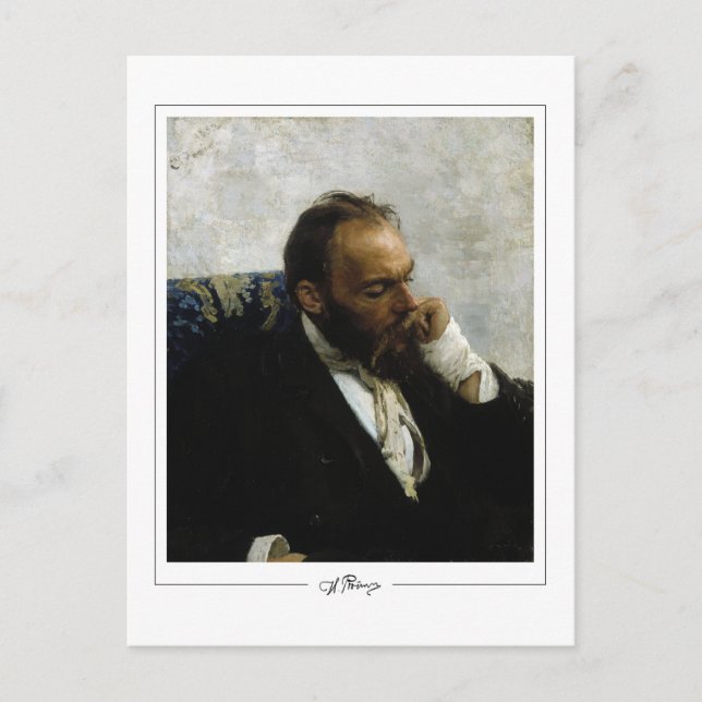 Cartão Postal Ilya Repin #38 - Cartão-postal de arte (Frente)