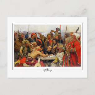 Cartão Postal Ilya Repin #788 - Cartão-postal de arte