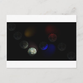 Cartão Postal Imageador de Cristal Colorido