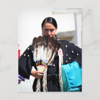 Cartão Postal Imagem Adorável de um Dançarino da Chuva