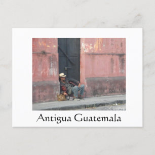 Cartão Postal Imagem Atmospeheria de Antígua Guatemala