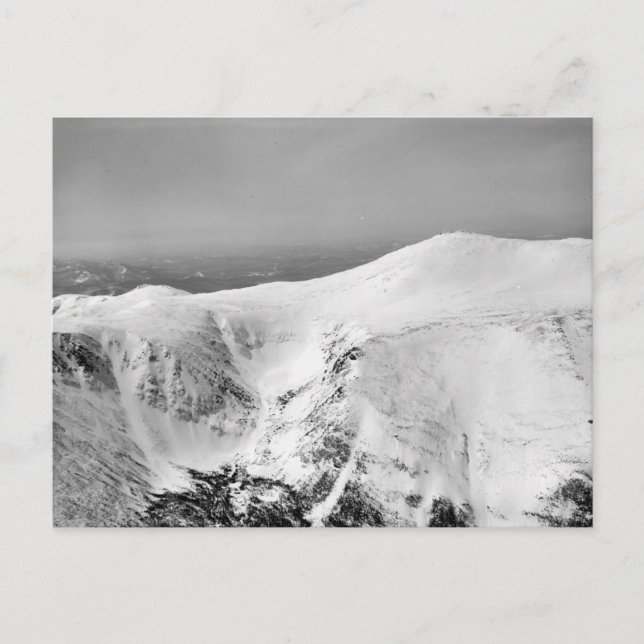 Cartão Postal Imagem de esqui da safra, Identificando as pistas (Frente)