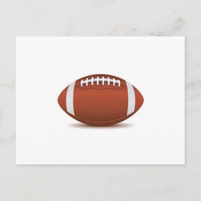 CARTÃO POSTAL IMAGEM DE FUTEBOL EM ITENS (Frente)