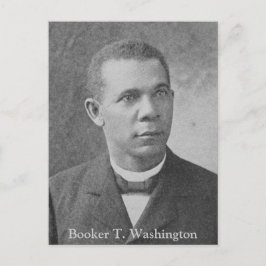 Cartão Postal Imagem de História Negra do Booker T. Washington