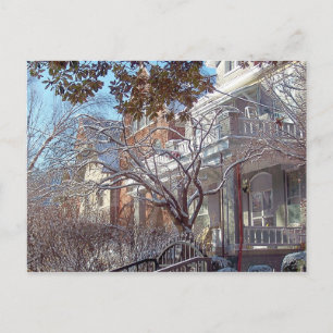 Cartão Postal Imagem de inverno do Old Louisville hoje