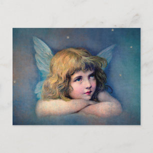 Cartão Postal Imagem de Pintura em Anjo