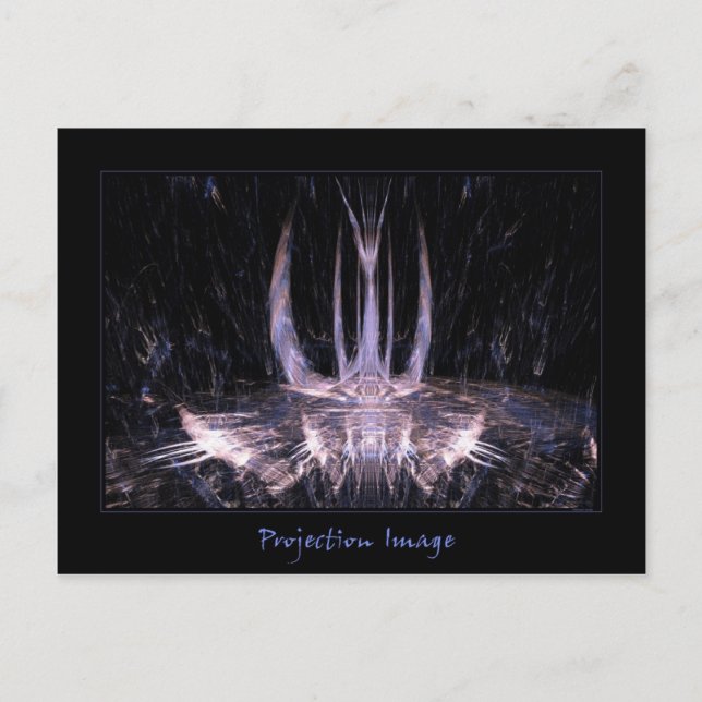 Cartão Postal Imagem de projeção (Frente)