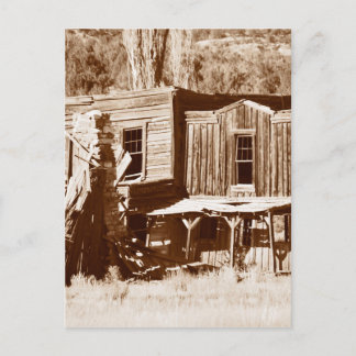 Cartão Postal Imagem de uma cidade fantasma de Utah