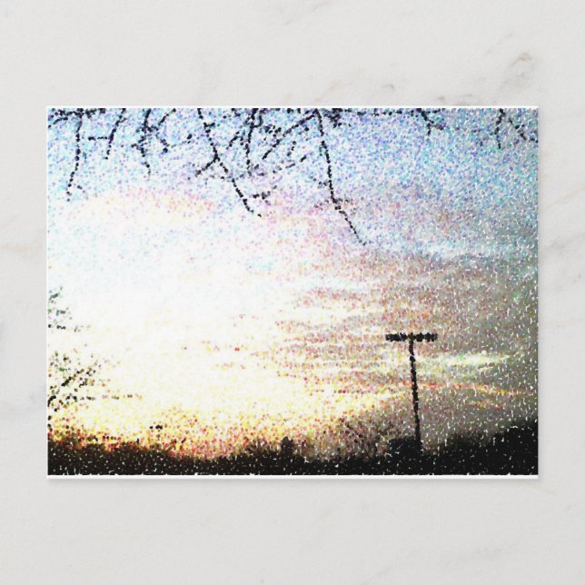 Cartão Postal Imagem do Céu (Frente)
